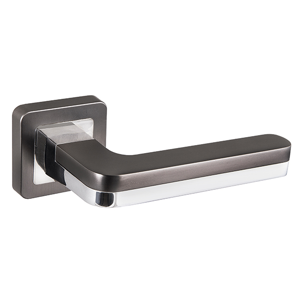 Ручка дверная межкомнатная Fuaro SPACE XM GR/CP-23 графит/хром