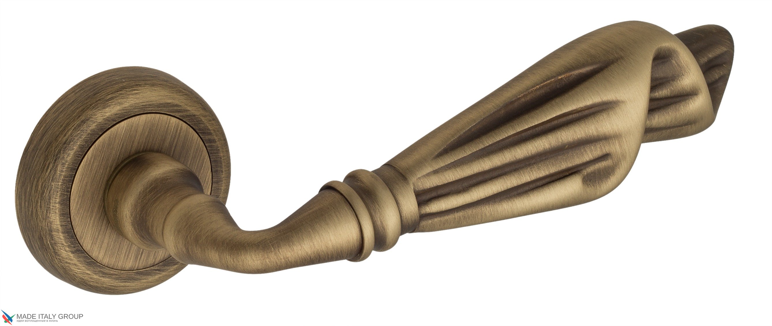 Дверная ручка Venezia "OPERA" D1 матовая бронза