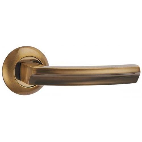 Ручка дверная межкомнатная Punto Alfa TL CFB-18 кофе глянец