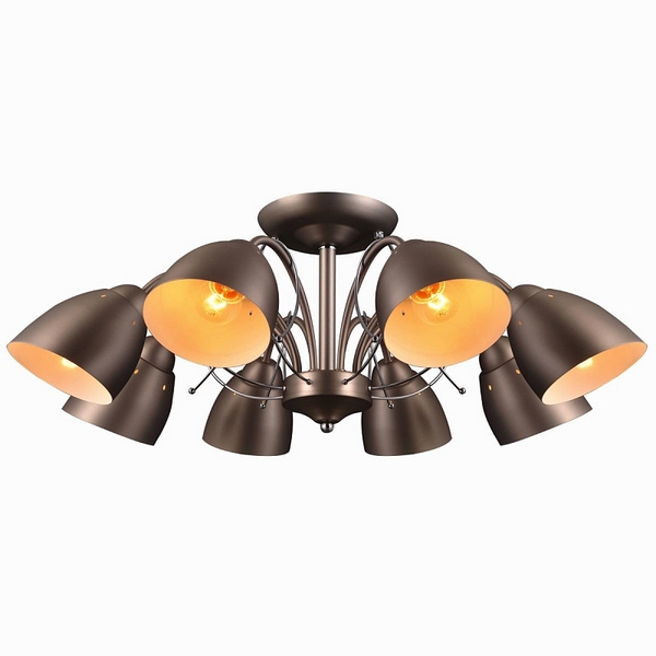 Потолочная люстра Natali Kovaltseva Marquis Marquis 81001-8C STAIN NICKEL