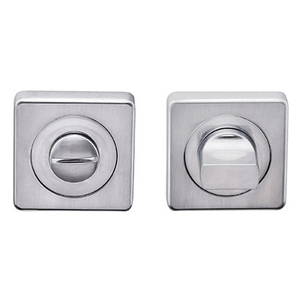 Завертка дверная на квадратном основании Archie OL-C 9 хром матовый