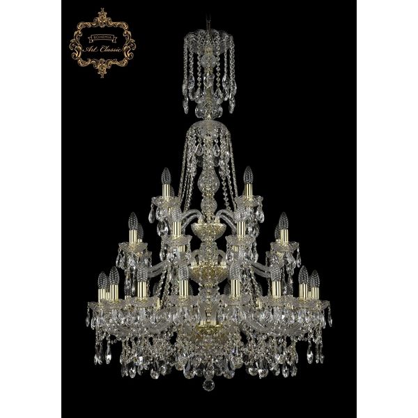 Люстра подвесная Art Classic 11.25.16+8+4.300.3d.XL-130.Gd.Sp