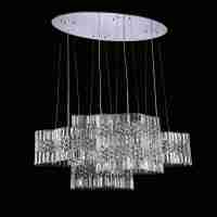 Подвесная люстра Lumien Hall Сейен 0033/8P-CR-CL