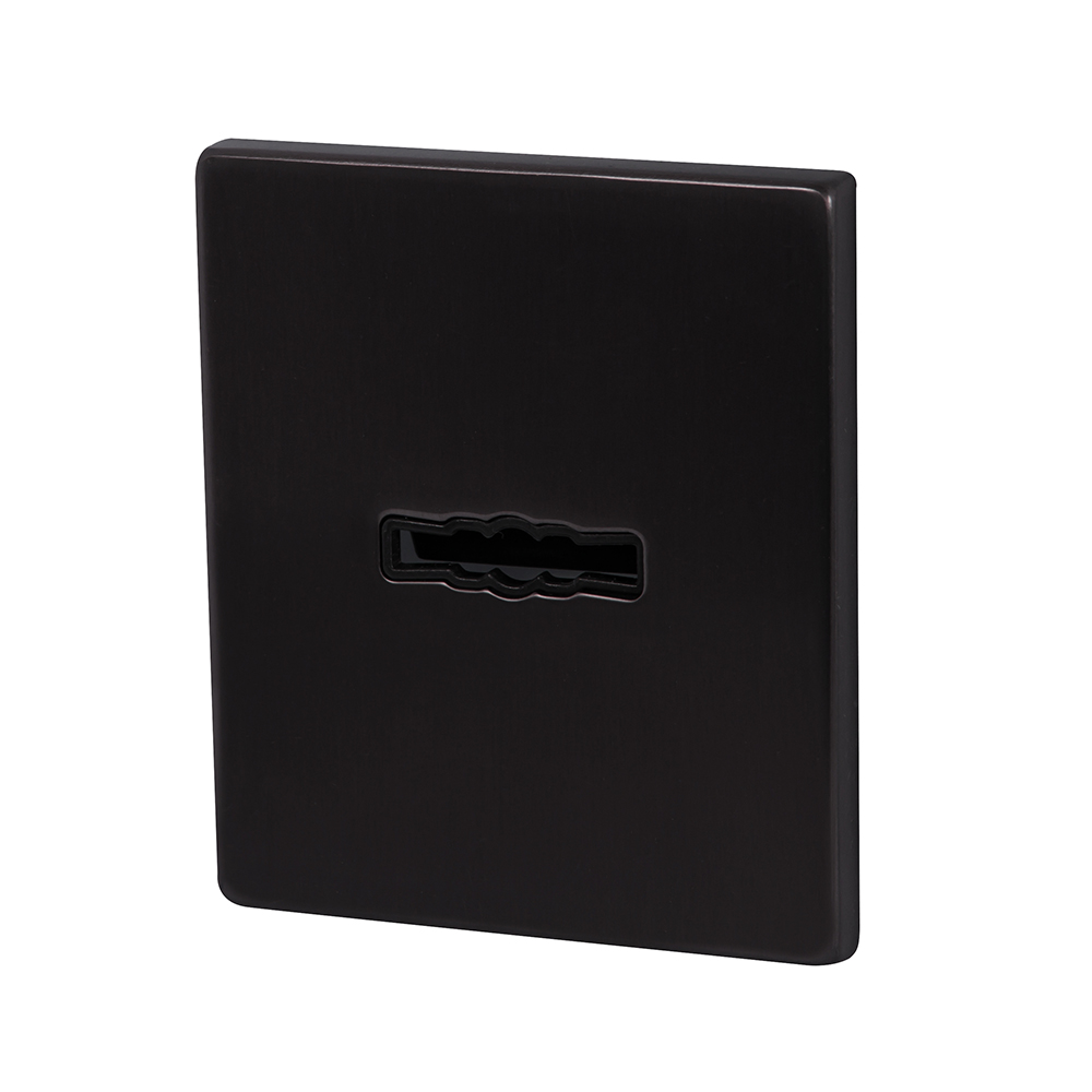 Накладка декоративная Armadillo на сувальдный замок PS Protector/USS BL Черный