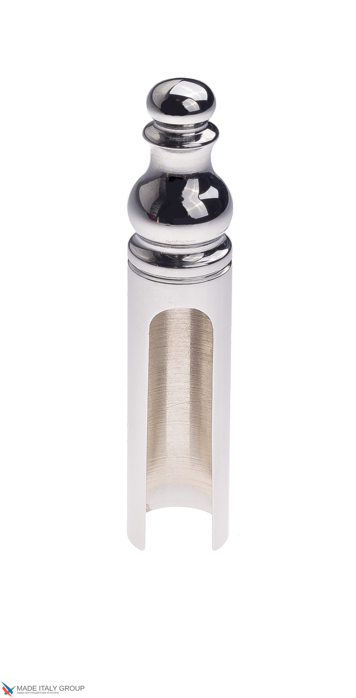 Колпачок для ввертных петель Venezia CP14 с пешкой D14 мм полированный хром