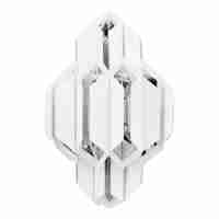 Настенный светильник Lumina Deco Piramid LDW 6021-2 WT+CHR
