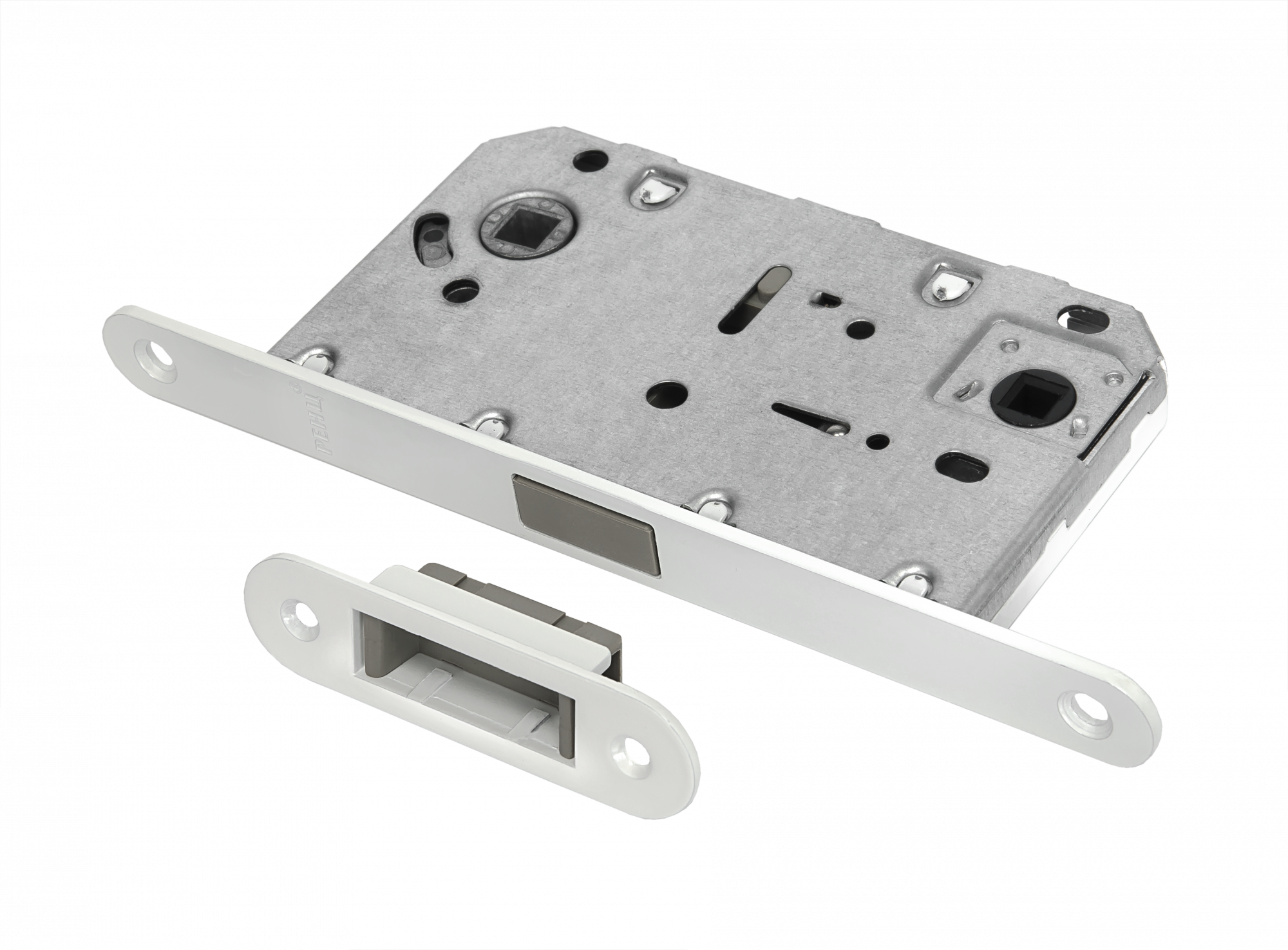 Защелка сантехническая магнитная RENZ INLBM 5096 White белый