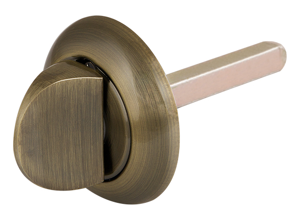 Завертка дверная Fuaro HMR8x75 ABG Зеленая бронза