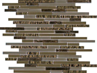 Мозаика Lantic Colonial Mosaico Eternity Mini strip Emperador G-522 29,8х30,5