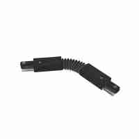 Соединитель для шинопроводов гибкий Volpe UBX-Q122 G24 BLACK 1 POLYBAG UL-00006052