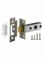 Защелка дверная межкомнатная Fuaro Plastic P12-45-25 AB бронза с пластиковым язычком