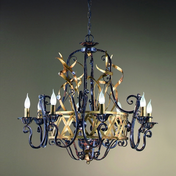 Люстра подвесная MM Lampadari Fiamme 6618/8 V2173 XP