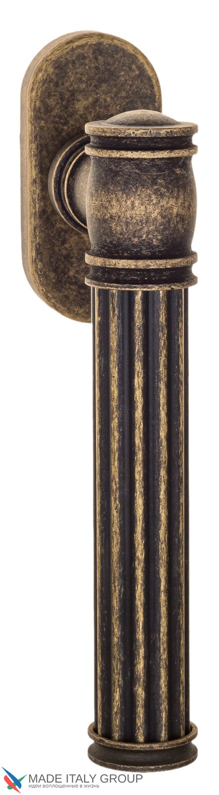 Ручка оконная Venezia "IMPERO" FW античная бронза