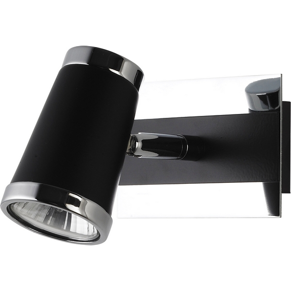 Спот N-Light 6205B/1GU10 chrome + black