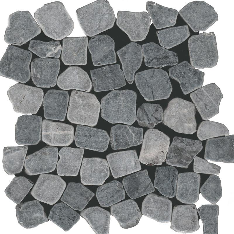 Мозаика Stone4Home из мрамора Peble Bs Tumbled 30,5х30,5