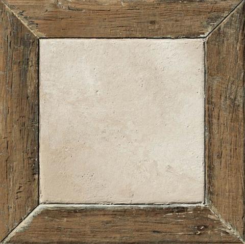 Керамогранит ColiseumGres Garda Bianco Frame 610010000833 напольная 45х45