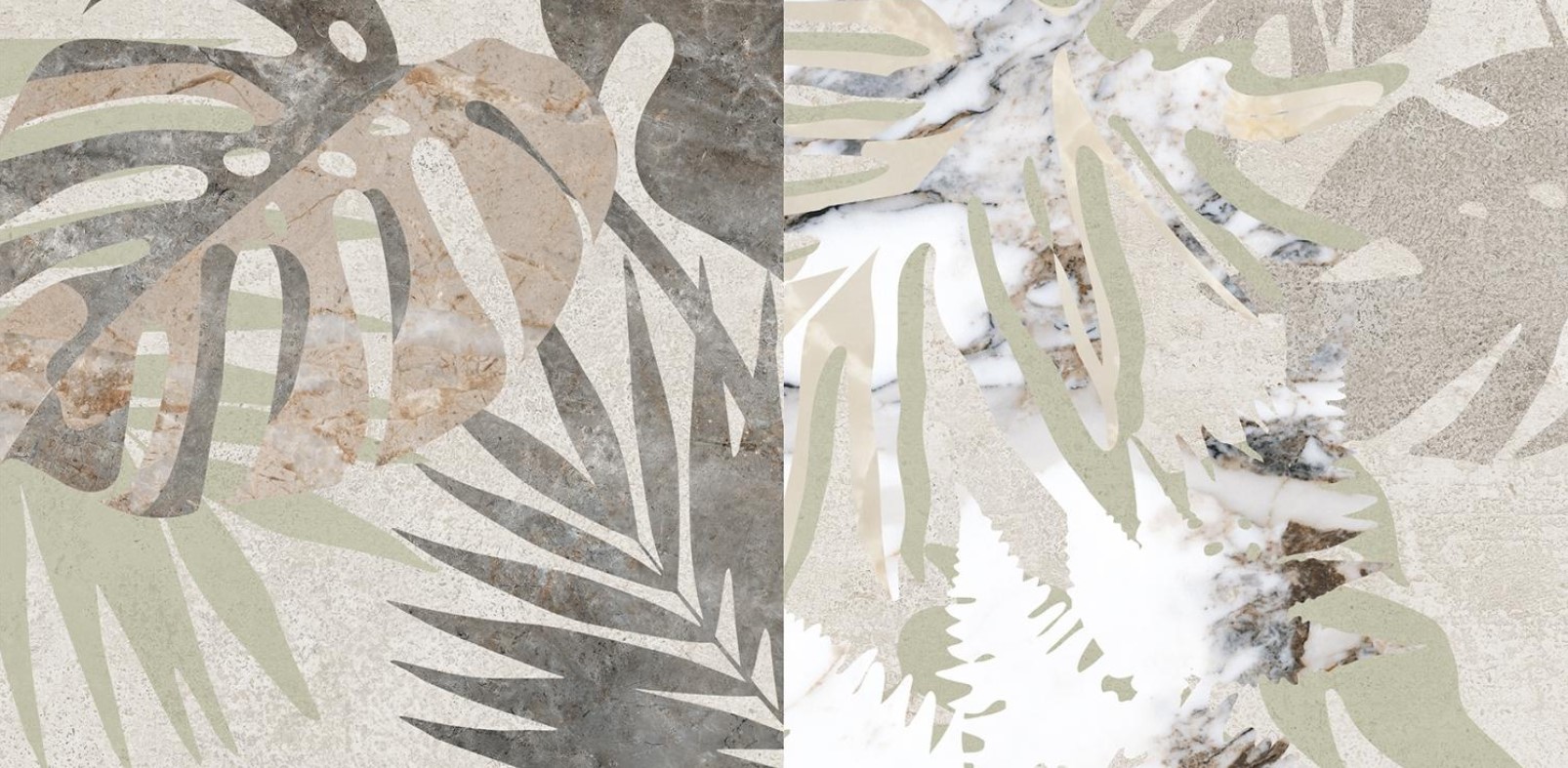 Керамогранит Vitra K949798LPR01VTE0 Marble-Beton Декор Цветочный 30x60