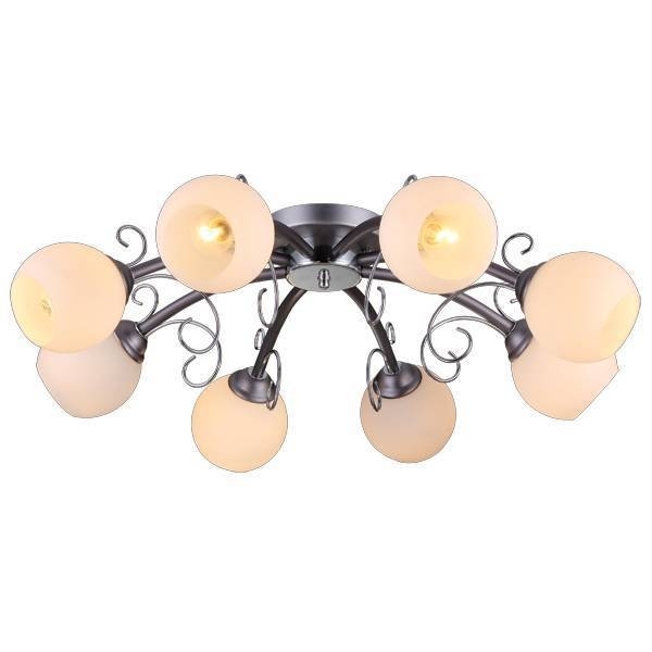 Потолочная люстра Natali Kovaltseva 11407 11407/8C CHROME, GREY