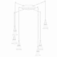 Подвесная люстра Lightstar Cone 757066