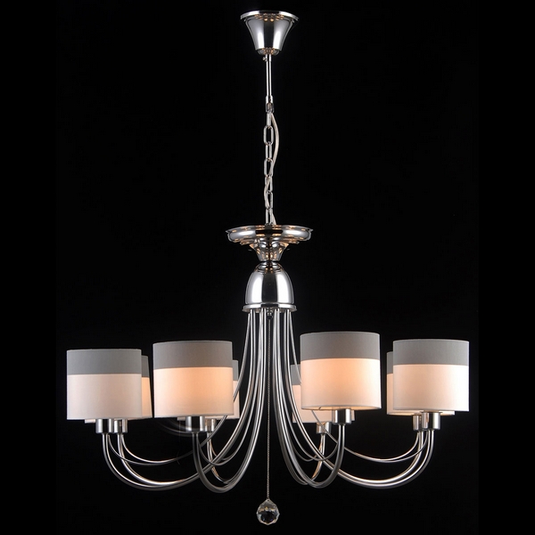 Люстра подвесная Natali Kovaltseva OLBIA 75086/8C CHROME