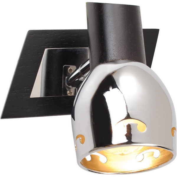 Спот N-Light 86801 86801-1 chrome + wengue wood
