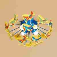 Потолочная люстра Citilux Самолетики CL603141