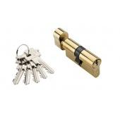 Цилиндр для замка Adden Bau CYL 5-60 KNOB Gold золото ключ/вертушка