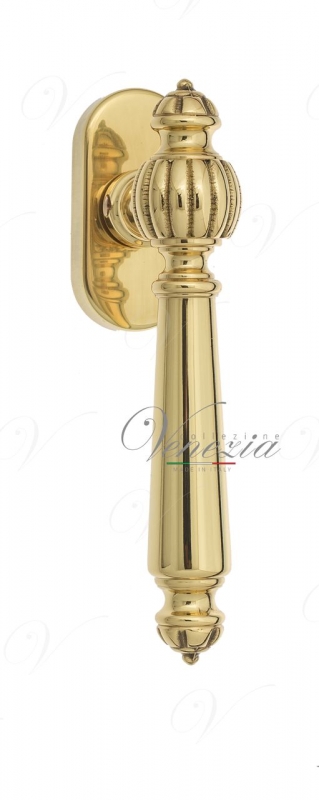 Ручка оконная Venezia Pellestrina FW полированная латунь