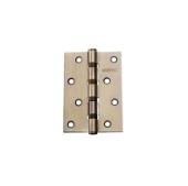 Петля дверная универсальная стальная Adden Bau 100X70X2.5 4BB FLO Antic Bronze античная бронза