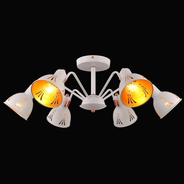 Люстра потолочная Natali Kovaltseva FAVORIT 75097/6C WHITE