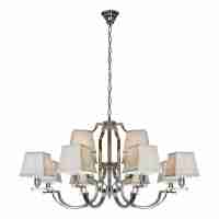Подвесная люстра iLamp Hilton 6943-8+4 CR