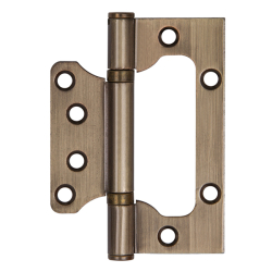Петля универсальная без врезки Ajax 100/P-2B 100x2,3 AB (бронза)