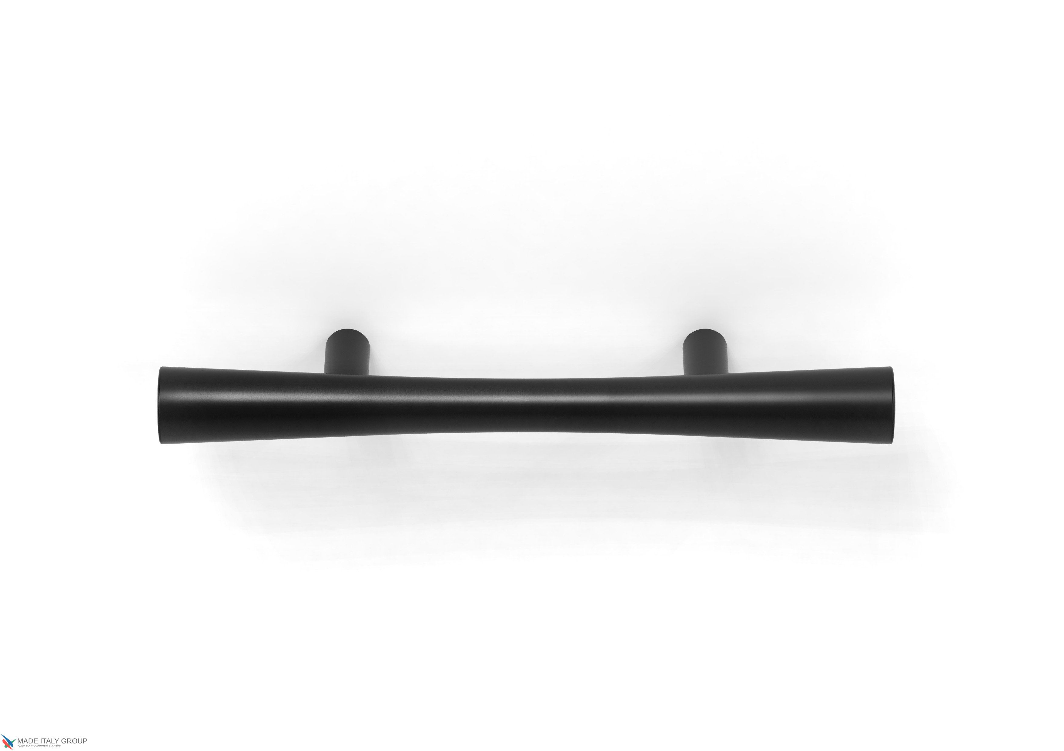 Ручка скоба модерн COLOMBO DESIGN F104D-NM матовый черный 96 мм