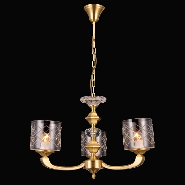 Люстра подвесная Natali Kovaltseva 75116/3C GOLD