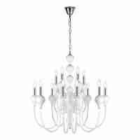 Подвесная люстра iLamp Lady 88003-8+4 WH