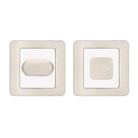 Завертка дверная сантехническая CODE DECO WC-2207-NIS матовый никель