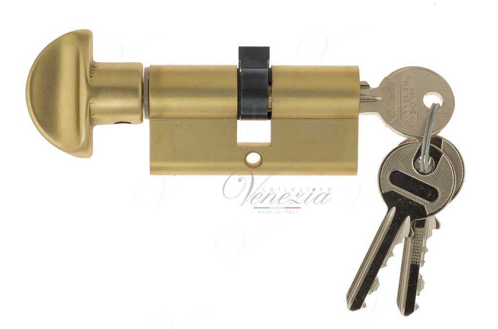Цилиндр для замка Venezia 25/10/25 фран.золото ключ/вертушка