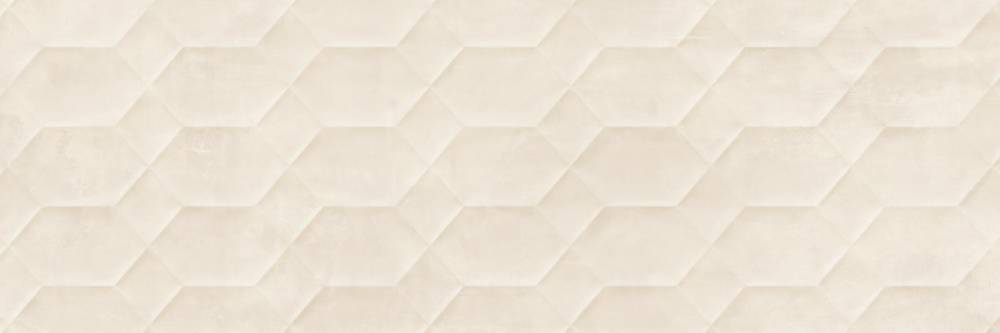 Плитка керамическая Ragno R79R Resina Avorio Struttura Bee 3D rett. 40x120