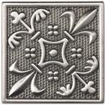 Вставка Moneli Decor Barro-co Art Taco Petra Plata 3х3