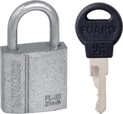 Замок навесной Fuaro PL-3025 (25 мм) 2 англ. кл.
