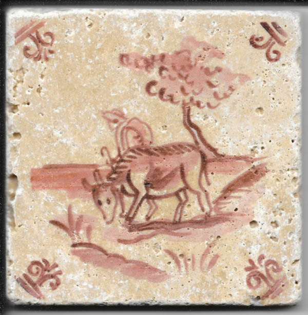 Плитка керамическая Stone4Home Provance Изразцы Provance И 2 декор 10х10
