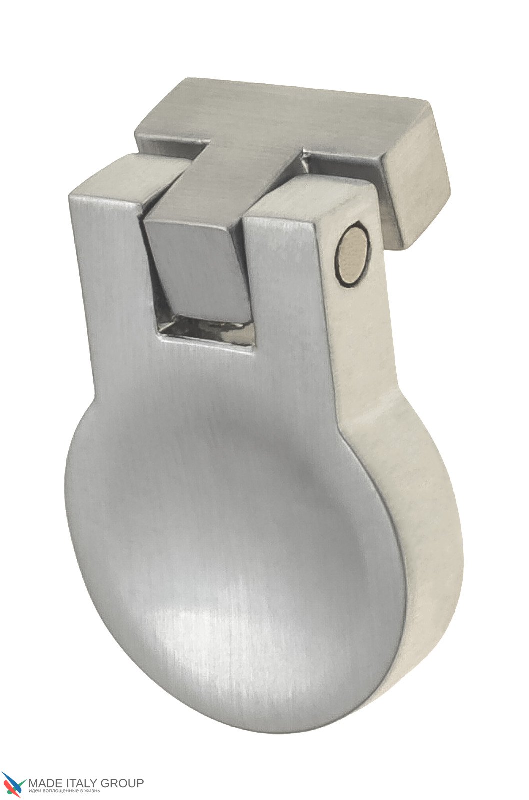 Ручка кнопка модерн COLOMBO DESIGN F522-CM матовый хром