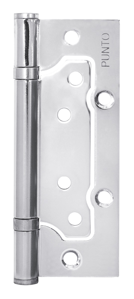 Петля универсальная без врезки Punto 200-2B 125x2,5 CP хром