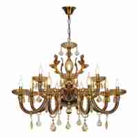 Подвесная люстра iLamp Asia 81069-8+4 BR
