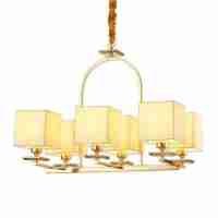 Подвесная люстра Lumina Deco Liniano LDP 17100-6 GD