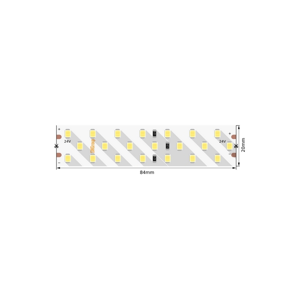 Светодиодная лента SWG SWG2P252 SWG2P252-24-24-WW-20
