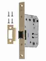 Замок двериой межкомнатный сантехнический Fuaro WC F72-50 SG матовое золото