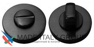 Фиксатор поворотный на круглом основании COLOMBO CC19BZG-C03 матовый черный