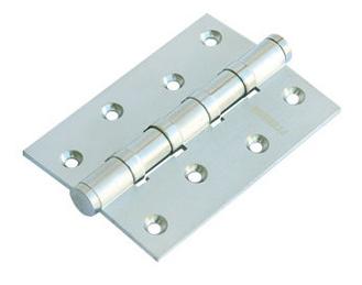 Петля дверная универсальная латунная Morelli MBU 100X70X3-4BB SN никель