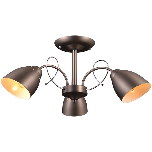 Потолочная люстра Natali Kovaltseva Marquis Marquis 81001-3C STAIN NICKEL